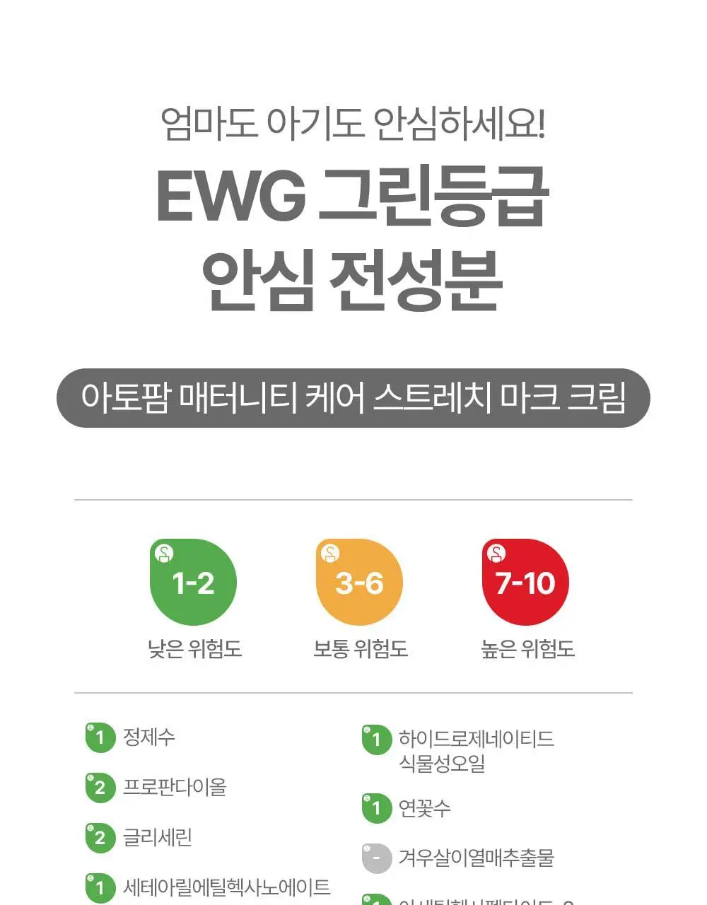 [임산부] 아토팜 매터니티 케어 스트레치 마크 크림 150ml (튼살완화) 상세페이지 33